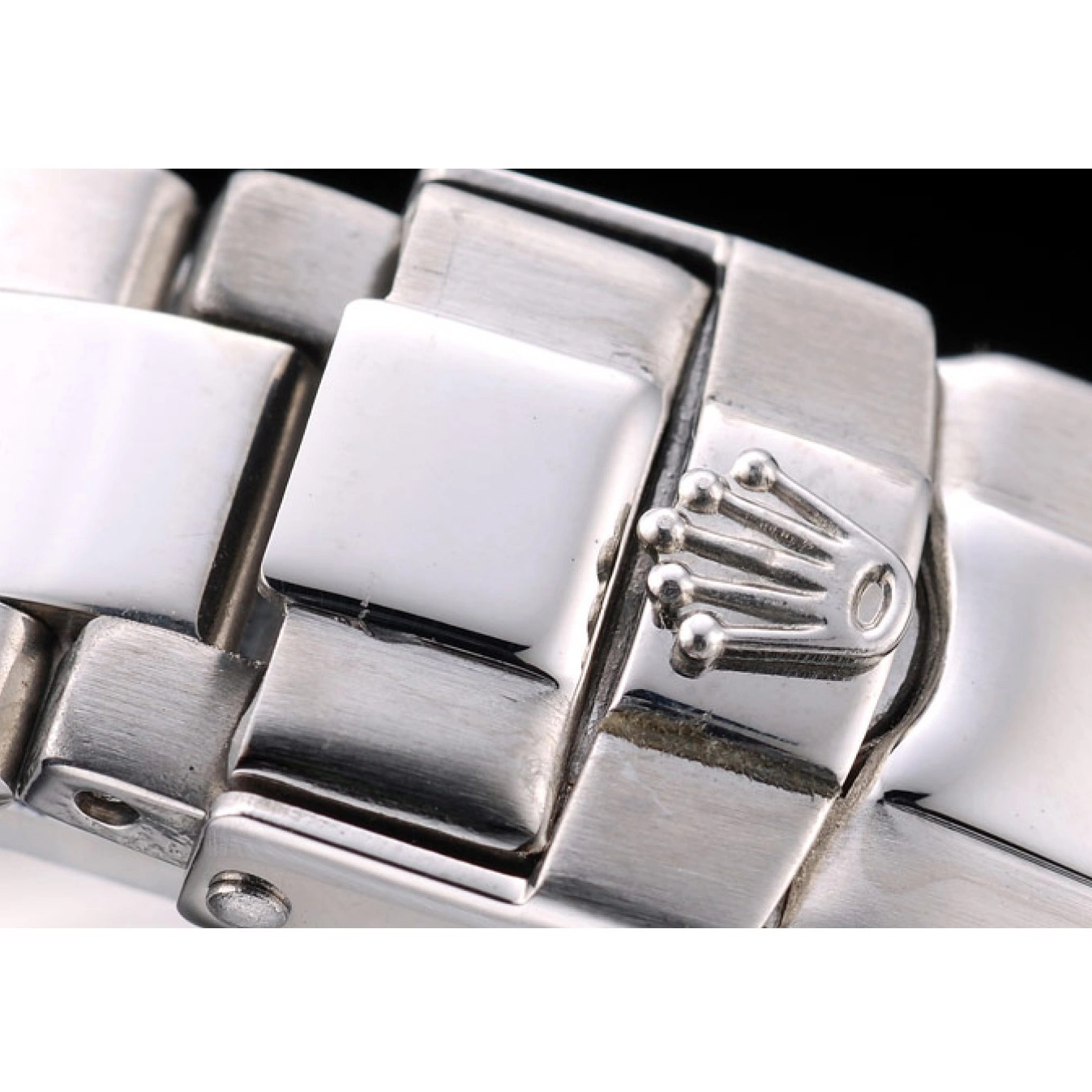 AAA Replica Watches Case Stainless Tachymeter Lady Rolex Steel Dial White Daytona 0821